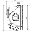 PCE Fiksuotas lizdas su jungikliu Combo- Pol 16A 400V 3P + Z + N 230V IPv44 96061541 W