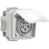 Pce GN.P/T PRZLO.ZA. 16A/5P/400V DIZAINAS IP44