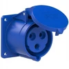 PCE Lizdas panelei 32A 3P 230V /75x75/ mėlynas IP44 TWIST 323-6f7