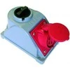 PCE Nuolatinis lizdas su jungikliu 0-1 16A 4P 400V IP44 COMBO- POL (96061440W)