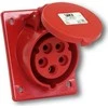 PCE 32A 4P 400V raudona IP44 TWIST (424- 6)