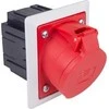 PCE Mazgas su 16A 5P 400V / 80x97 / raudona IP44 TWIST 415- 6pkr