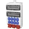 PCE 3x16A / 5P 5xGS be IP44 apsaugos (90277515W)