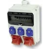 PCE Stacionarus skirstomasis skydas ADAMÓW 32A/5P 16A/5PxC16 3xGSx3xC16 FI40/4/0.03 IP44 9036510W