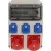 PCE Stacionarus skirstomasis skydas ADAMÓW 32A/5P 16A/5PxC16 3xGSx3xC16 FI40/4/0.03 IP44 9036510W