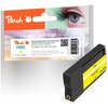 Peach Patrone HP Nr.963 3JA25AE geltona OEM rašalo lygio nustatymo iš naujo restauruota