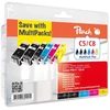 Peach Peach Canon PG-5XL/CLI-8 MultiPack Plus kasetės 2x juoda, žydra, magenta, geltona (perdirbtos)