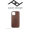 Peak Design dėklas Apple iPhone 15 Mobile Everyday Fabric Case, raudonmedis