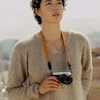 Peak Design Priedai foto-video Dirželis Form Leather Camera Strap Neck Amber (LRS-N-AM-1)