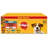Šunų Maistas - Pedigree Suaugusiųjų Pasirinkimas Želyje 80x100g, 8.5% Baltymų, 5.2% Riebalų, Mišrūs Skoniai