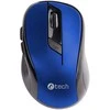 Pelė C-Tech C-TECH WLM-02B myszka Biuro Po prawej stronie RF belaidė Optyczny 1600 DPI