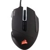 Corsair Scimitar RGB Elite Optinė MOBA/MMO žaidimų pelė, Juoda