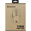 Pelė DEFENDER GM-126 TISA RF+BT OPTIC 1600dpi 6P Baltas