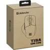 Pelė DEFENDER GM-126 TISA RF+BT OPTIC 1600dpi 6P Baltas