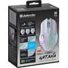 Pelė CDEFENDER GM-511 KATANA RF 3200dpi 7P Baltas
