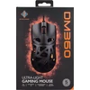 DM360 itin lengva 47 g žaidimų pelė DELTACO GAMING, 3327 IC, 12 400 DPI / GAM-187 / 4222405