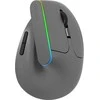 Belaidė vertikali pelė Delux M618DB BT4.0 + 2.4Ghz RGB