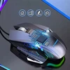 Pelė . FOREV PELĖ su laidu MECHANICZNA PODSWIETLANA GAMING FV-507