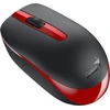 Genius NX-7007 Bevielė pelė, juoda-raudona, 1200DPI