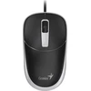 Genius DX-123 Pelė su laidu, juoda-pilka, 1200DPI