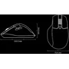 Keychron M6 Wireless (M6-A1) 1000Hz Juodas (Juoda) Belaidė Žaidimų Pelė