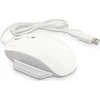 Pelė LMP LMP Elite Pro Pelė USB-C/ USB-A balta/sidabrinė
