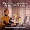„Logitech MX Anywhere 3s“ belaidė pelė, skirta „Mac“, su grafito logotipu