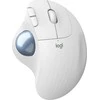 Pelė ergonominė Logitech M575, bevielis, Balta