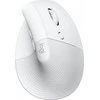 LOGITECH Lift verslui Vertikali pelė ergonomiškas 6 mygtukai belaidis Bluetooth 2.4 GHz Bolt USB imtuvas off-baltas