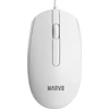 Marvo MS003 Pelė su laidu, balta, 1000DPI