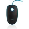 MODECOM MC-M111 juoda su laidu optinė pelė | 1600 DPI