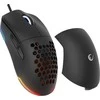 Pelė Rampage BLINK myszka žaidimams su laidu USB, 12800 DPI, RGB, sensor optyczny, juoda