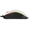 Pelė Rampage SMX-R44V2 žaidimams 12800 DPI RGB LED 1K Hz HUANO Makro balta