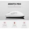Rampage Zenith Pro belaidė pelė 26000 DPI balta + odbiornik 4 KHz PAW3395 BT 5.2