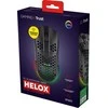 Belaidė žaidimų pelė Trust GXT 929 HELOX, juoda