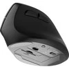 Natec | Vertikali pelė | Crake 2 | Wireless | Vertikali pelė | Bluetooth, 2.4GHz | Juodas