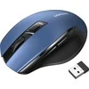 Ugreen MU006 belaidė optinė pelė USB 2.4GHz / Bluetooth 5.0 4000 DPI - mėlynos spalvos