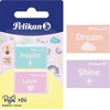 Pelikan 606196 trintukas plastikinis įvairių spalvų 2 vnt.