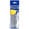 Pelikan Super Soft rašikliai, mėlyni, 4 vnt., 1 mm