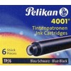 Pelikan Kapsulės TP/ 6 juodai mėlynos