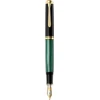 Pelikan Souverän® M1000 juodas plunksnakotis | spalva: juoda/žalia/aukso