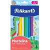 PELIKAN PLASTICINAS VAIKŲ MOKYKLINIS 12 SPALVŲ RINKINYS