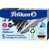 Pelikan Šerdelės TWIST ECO rašikliui KM/ 5 juodos