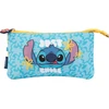 „Disney Stitch“ – trijų skyrių pieštukų dėklas iš „Tropical“ kolekcijos