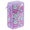 Gimboo Penalas su priedais, 2 skyriai, Jumbo Flowers, violetinis