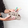 Pusheen - gurmanų kolekcija, pliušinis pieštukų dėklas, prausimosi krepšys, maišelis