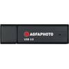 AgfaPhoto USB 3.2 Gen 1 128GB juoda