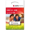 AgfaPhoto USB 2.0 4GB sidabrinis USB atminties raktas
