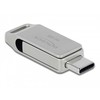 STICK DELOCK USB 3.2 Gen 1 USB-C + Typ-A Speicherstick 64GB - Metallgehuse