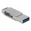 STICK DELOCK USB 3.2 Gen 1 USB-C + Typ-A Speicherstick 64GB - Metallgehuse